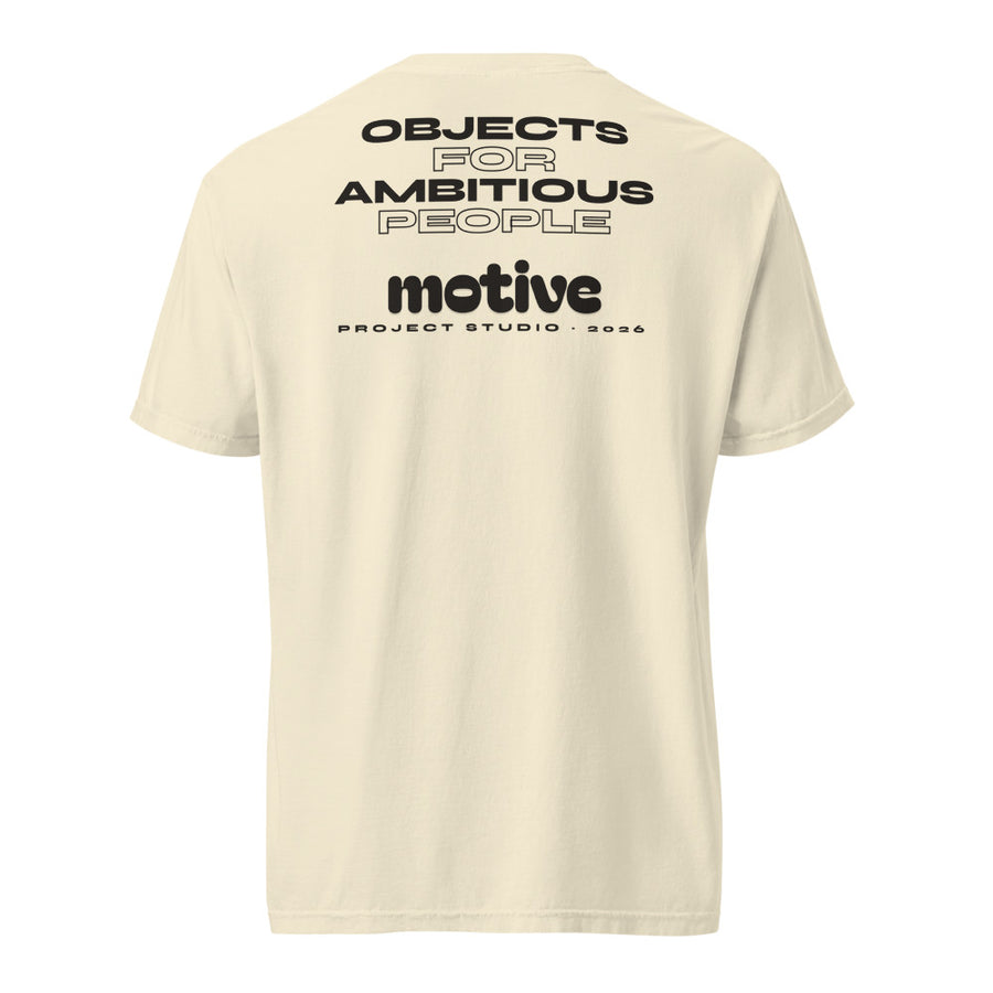 objects for ambitious people tee – espalda
