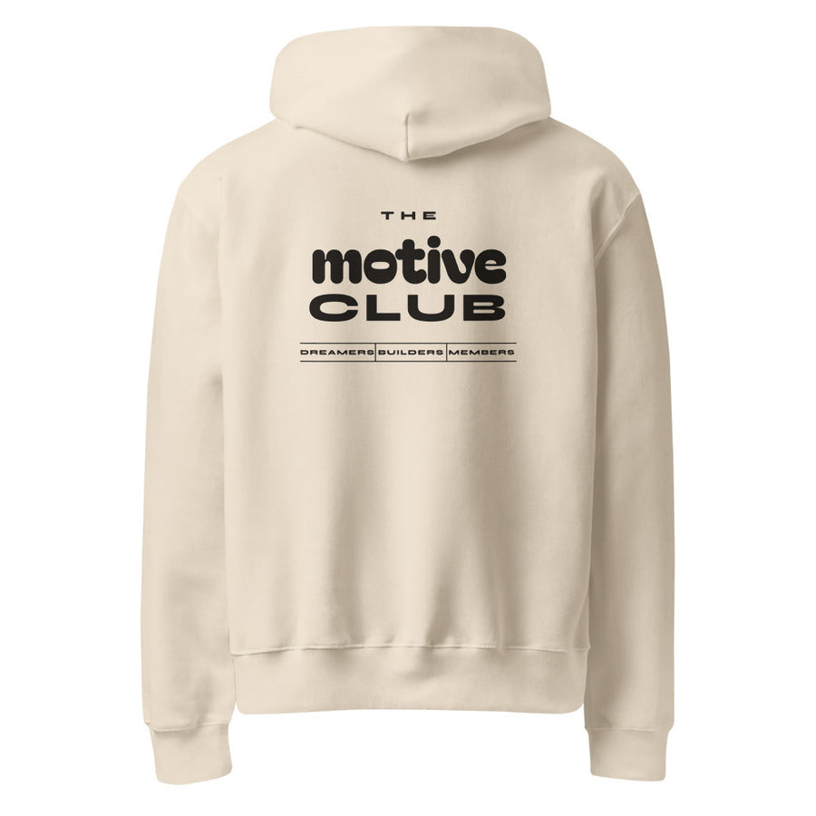 the motive club hoodie – espalda
