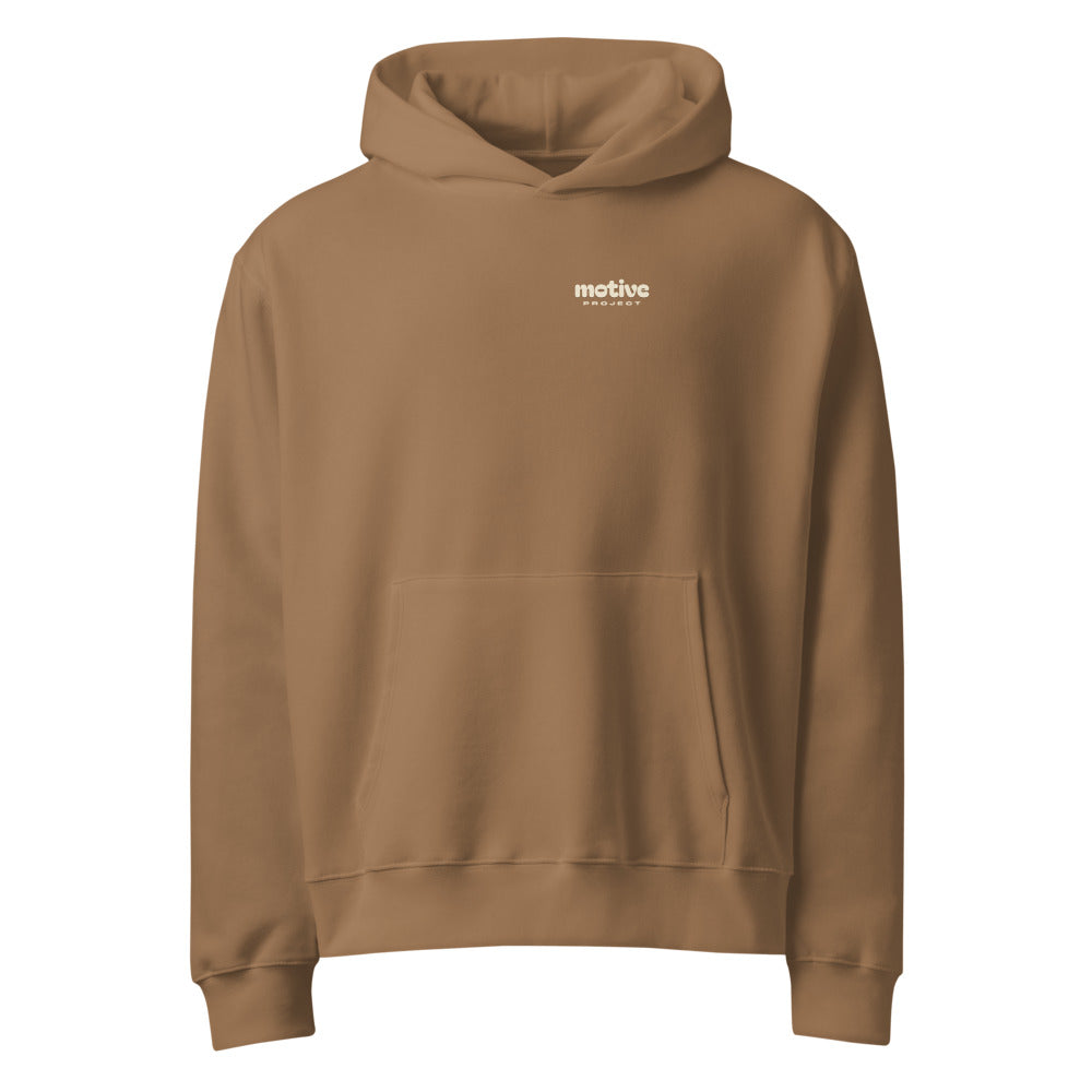 wear your why hoodie – delante